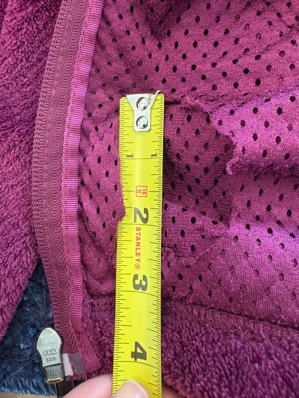Patagonia Women’s Purple Polartec Fleece Jacket Full Zip - Picture 5 of 6